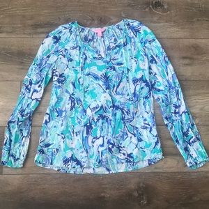 Lilly Pulitzer Tops - Lilly Pulitzer Willa Top Lilly Pulitzer Tops - Lilly Pulitzer Willa Top
